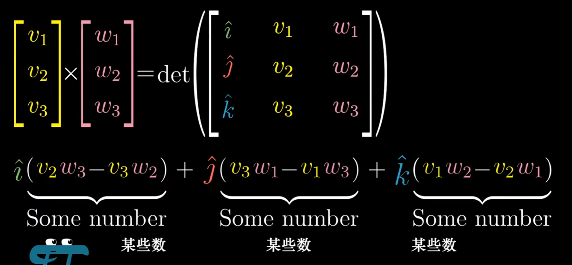 叉乘的三阶运算公式